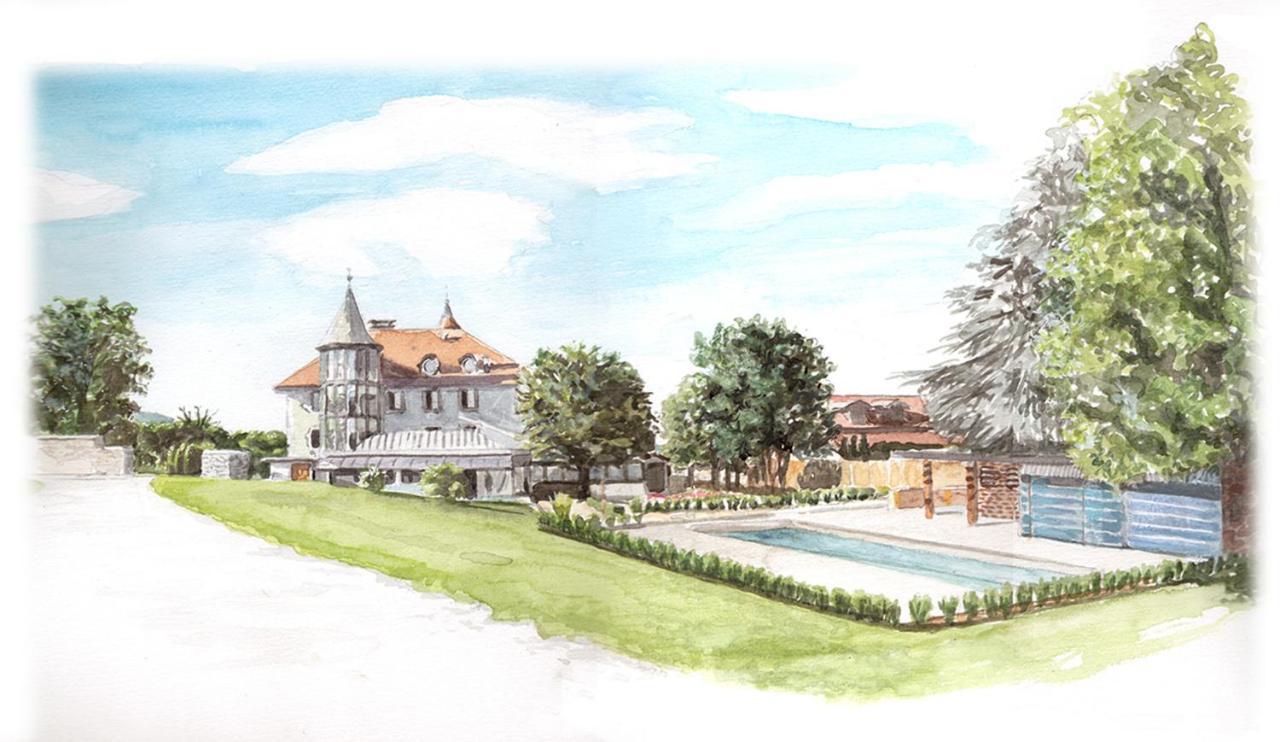 Chateau Brachet Grésy-sur-Aix Dış mekan fotoğraf